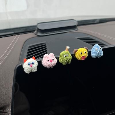 Cute Doll Car Decoration Car Rearview Mirror Decoration Car Console Decoration