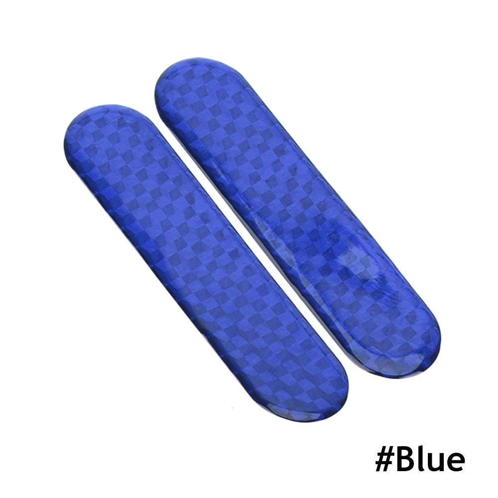 2pcs Car Reflective Sticker Car Door Stickers Decal Warning Reflective Tape Strips 3 Colors Safety Mark Auto Reflector