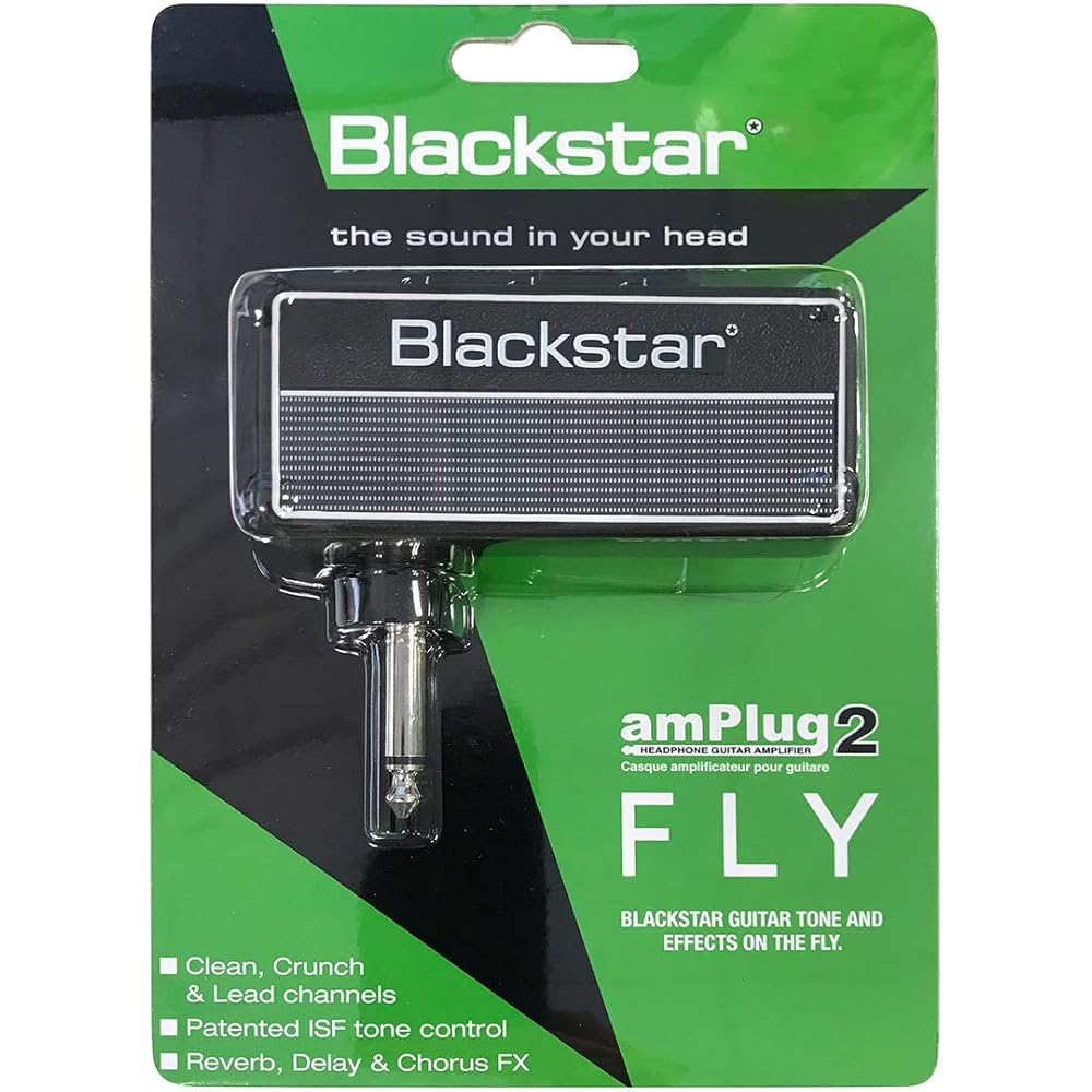 Blackstar AmPlug2 FLY Headphone Guitar Amp - No Cables Required - Plug directly into the guitar -...