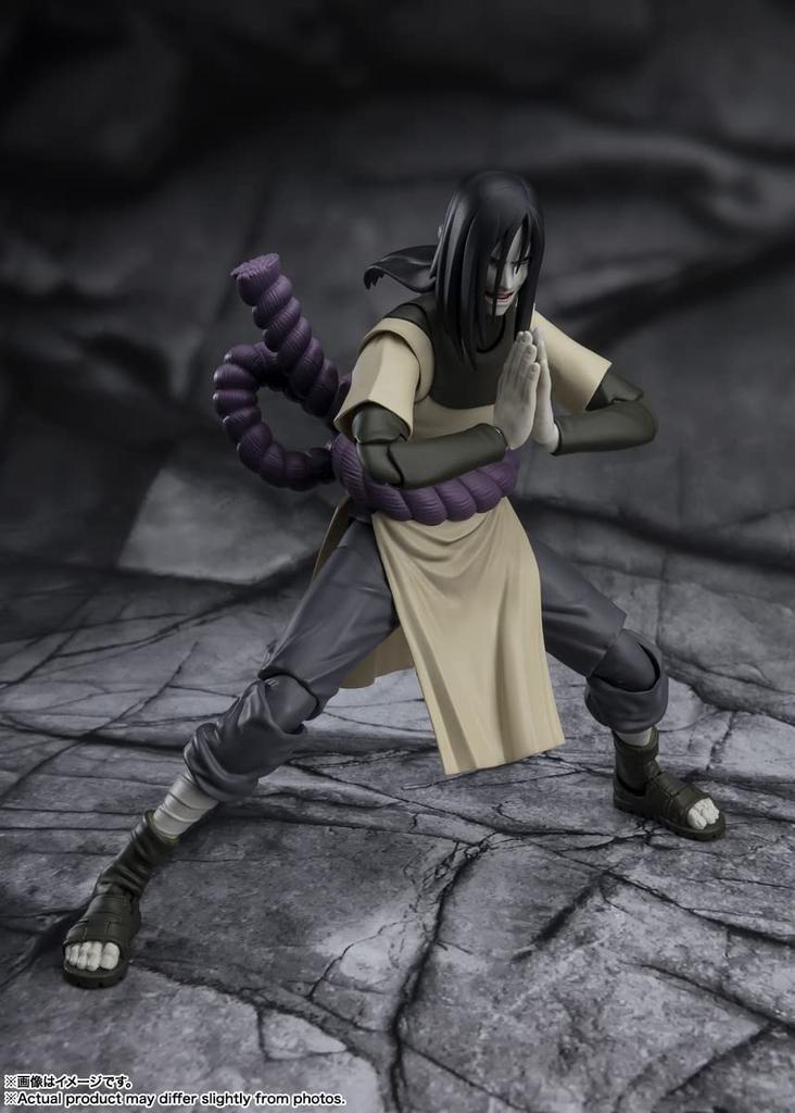 TAMASHII NATIONS NARUTO Orochimaru Seeker of Truth In Search of Eternity 150mm Painted Movable Figure S.H.Figuarts - - Approx. ABS&PVC