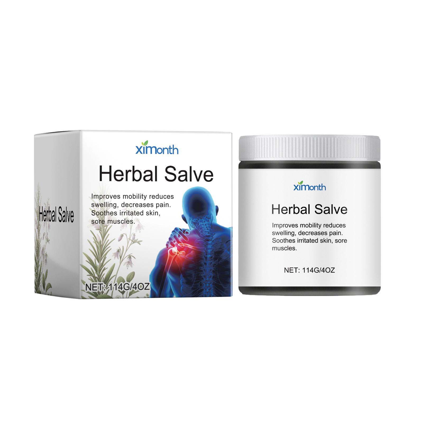 

Ximonth Joint Care Herbal Ointment Relieves Knee Joint Muscle Pain 114g