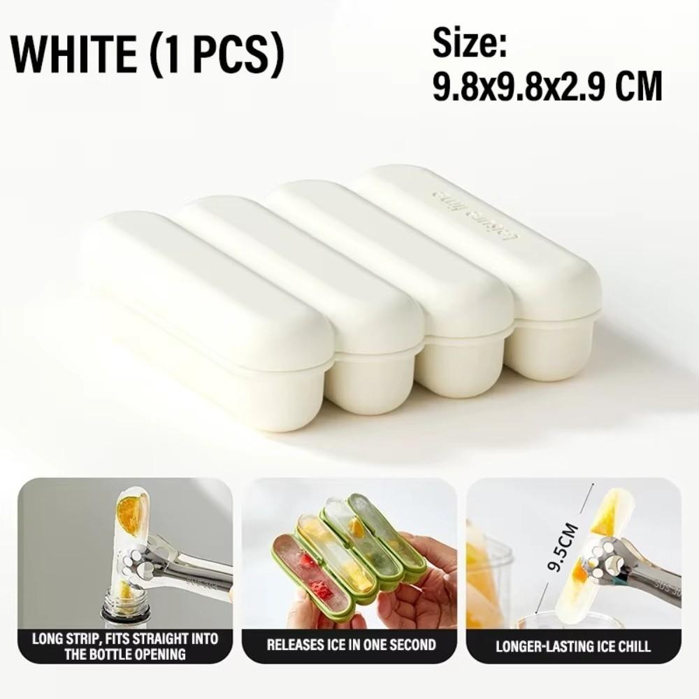 Food Grade Ice Cube Tray Easy Press Release Ice Making Box Convenient Ice Stick Mold Home Use