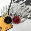 Dropshipping Gothic Claw Rose Hairpin Skeleton Hand Hair Clip for Dark Holiday Party Decoration Event Gift Novelty Gifts HQ