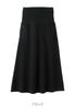 Maternity Extra Brushed Shaggy Pregnancy Can be used for a long time after Black [ANGELIEBE] Skirt, Warm, Lining, Lining, Warm, Flare, Prenatal,