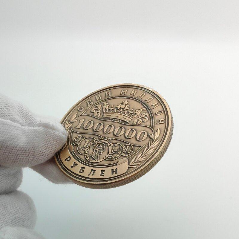 Hatıra Paraları Bronz Paralar Hatıra Metal Paralar Alaşım Şanslı Oyun Bakır Paralar 40mm