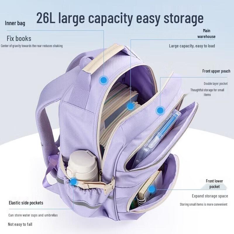 Kala Sheep Student Anti-Gravity Spine-Protection Backpack