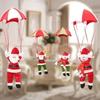 Christmas Tree Series Hanging Ornament Santa Claus Parachute Snowman Party Decor Supplies Accessories Creative Fashion Gifts