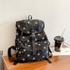Bags Women'S Niche Polka Dot Stars Backpack Backpack Bucket School Bag Canvas Cotton Casual Slash Shoulder Bag