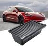For New Version Of Tesla Model Y Under Seat Storage Box Waterproof Storage Tray Washable Bin Under Seat Tray Vehicle Accessories