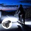 Universal Bike Front Light with Horn Multi-Functional Solar-Powered High Brightness Long-Range Illumination Bicycle Light