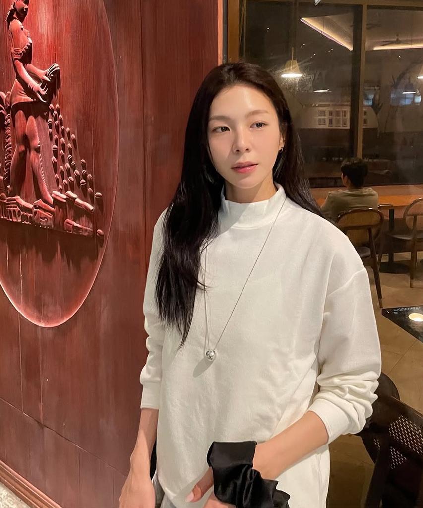 STREET STANDARD Washable Layered Half-Neck Knit Ivory