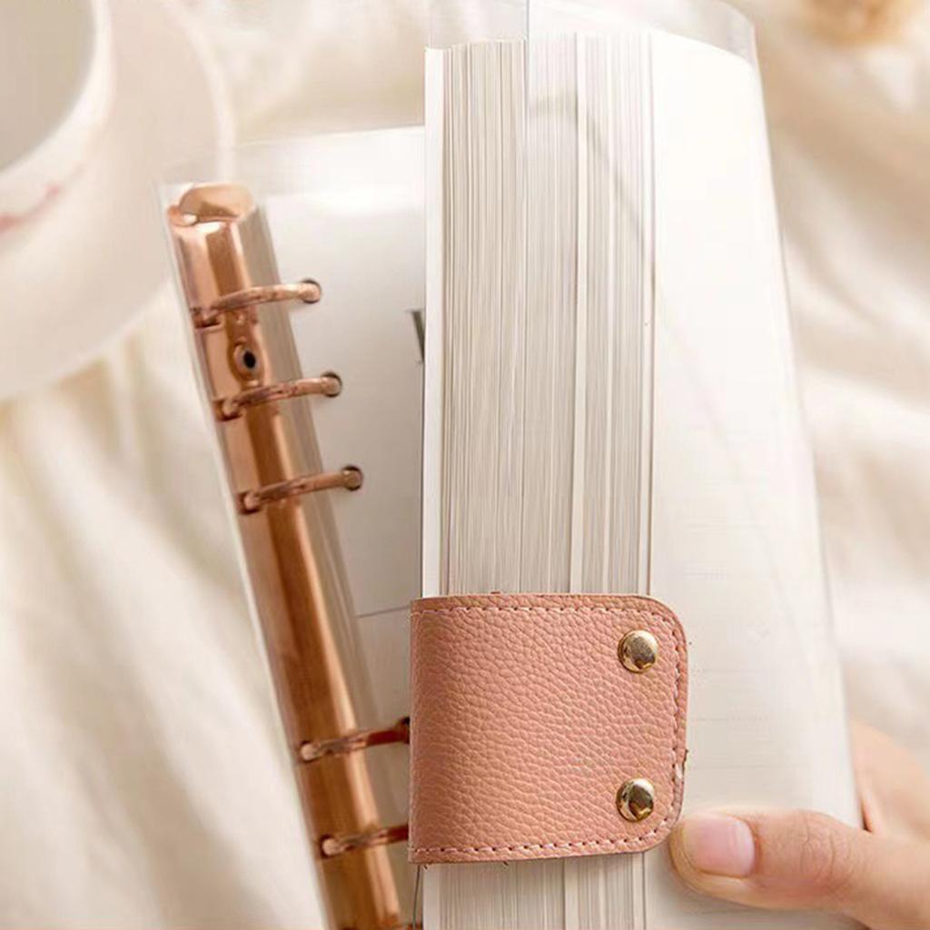 Zápisník Planner Jednoduchý styl Snadno přenosný Průhledná kniha deníku Poznámkový blok s volnými listy pro studenty