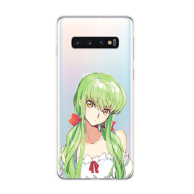 Anime Code Geass Lelouch Silicone Cover For Samsung Galaxy S21 S20 FE Ultra S10 S10E Lite S9 S8 S7 Edge Plus Phone Case