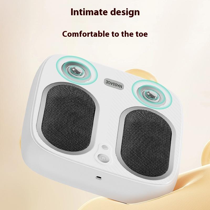 Jinkairui Foot Shaker Automatic Kneading Foot Massager Hot Compress Vibration Massager