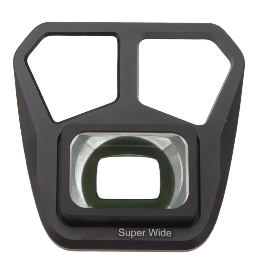 External Wide Angle Lens Filter HD Optical Glass Lens Aluminum Alloy Frame Lens Accessory for DJI
