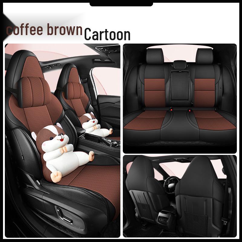2023 Lynk & Co Car Seat Covers: Mesh Cartoon Cushion for Models 01, 02, 03, 05, 06