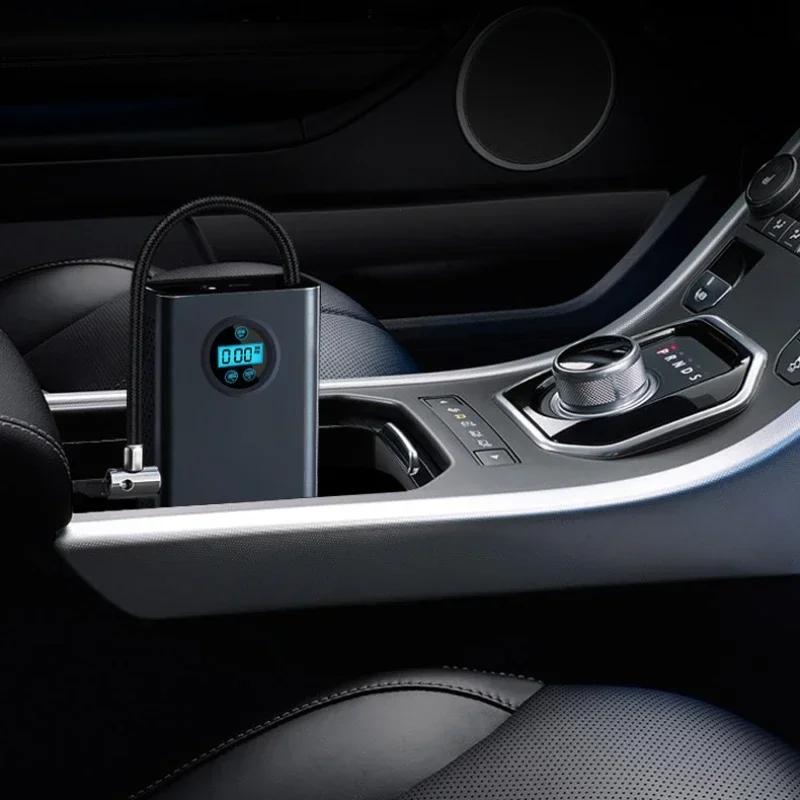 150PSI Portable Car Air Compressor Wireless/Wired Electric Tire Inflator Pump for Motorcycle Bicycle Boat Car Tire Ball