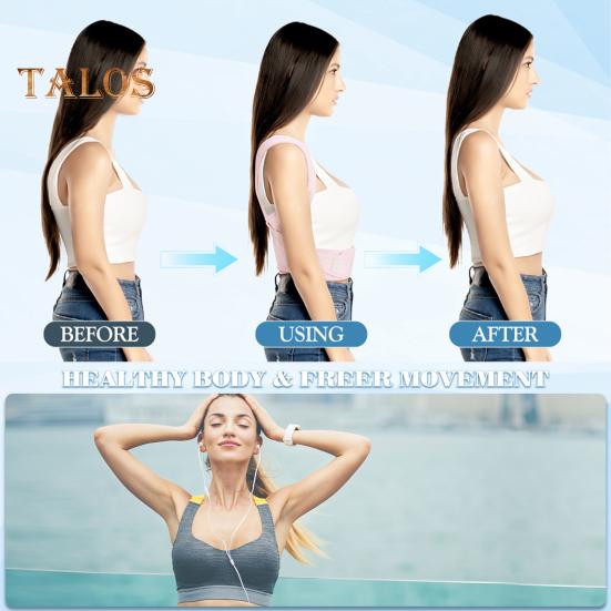 ზრდასრულთა პოზის კორექტორი რეგულირებადი სუნთქვითი მამაკაცები ქალები თინეიჯერები მხრის ზურგის სამაგრი ტკივილგამაყუჩებელი ზურგის საწინააღმდეგო მაკორექტირებელი ქამარი