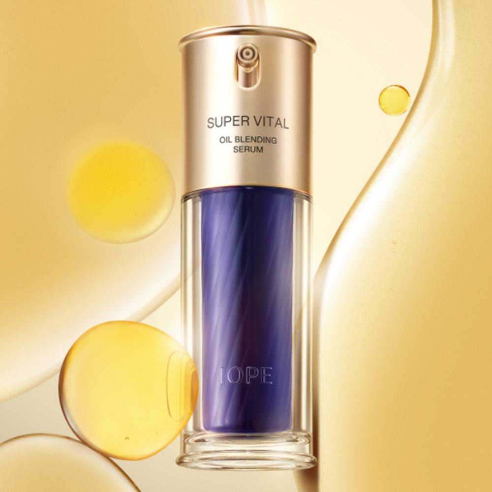 IOPE NEW 6th Generation Super Vital Oil Blending Serum 40ml, Korean