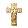 Antiker Holzkreuz Wandkreuz Heimdeko Für Flurwände 30x20cm Flach 2D Holzkreuz Jesus Christlicher Gläubiger Familien Dekora Q0U9