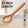 13 inch Sourdough Whisk Wooden Mixing Tool Portable Danish Dough Whisk  for Pizza Pastry
