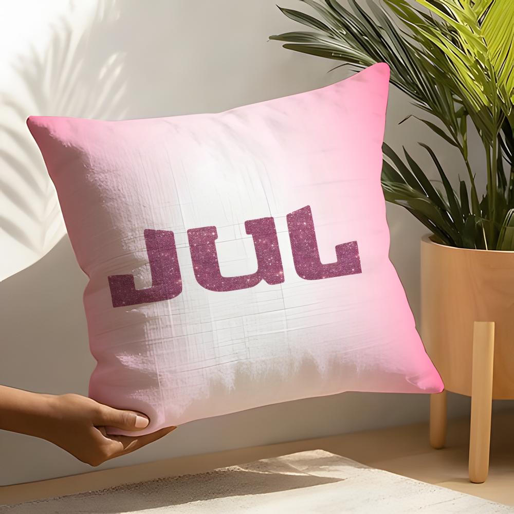 Singer Music JJUL JJulien Mari Pillow Case Linen Cushion Covers For Decorative Sofa Home Pillows Case Car Chair Pillows Cases