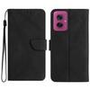 Suitable for Moto G05 leather case, Redmi 14C matte striped card wallet case, Samsung A56 solid color case.