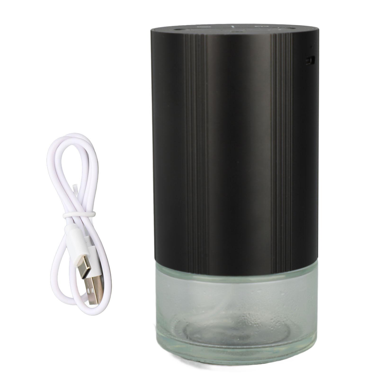 

Car Air Freshener Lasting Spray Type C Port Timer Function Car Aromatherapy Essential Diffuser Aluminum Alloy 3 Modes for Car чёрный