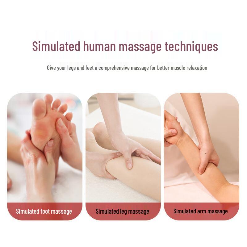 Multifunction Electric Foot & Calf Massager with Heat