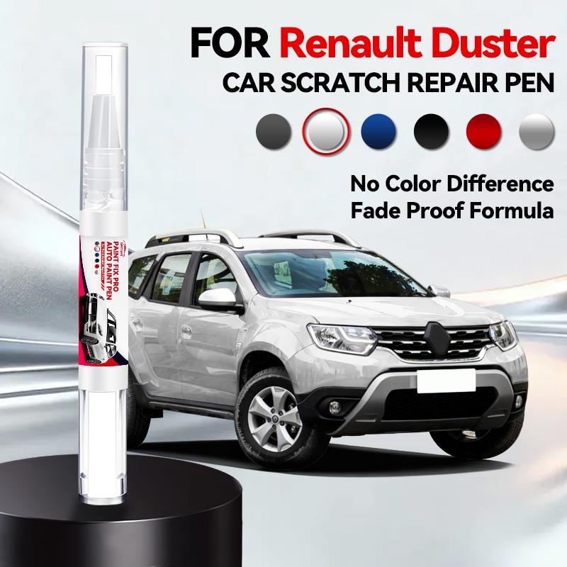 

Автомобільний ремонтний олівець для фарби для Renault Duster 2010-2025, аксесуари для ремонту подряпин фар, Помаранчевий ENJ, Синій, Червоний C70, Сріблястий, Білий QND перлина білого кольору