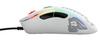 Glorious Model D Gaming Mouse, White, Wired, Compact, RGB Illuminated, 6 Programmable Buttons, 12 DPI, Ergonomic, Official Japanese Product (62g)