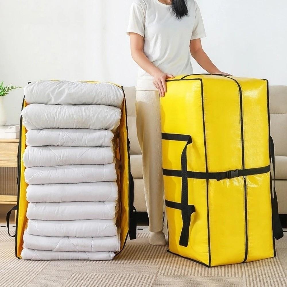Waterproof Clothes Quilt Storage Bag Large Capacity Luggage Packing Bag Dormitory