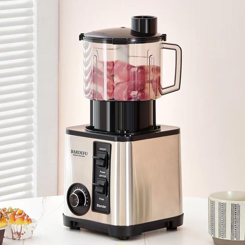 Multifunctional Juicer & Food Processor: Soy Milk Maker, Baby Food & More, Filter-Free