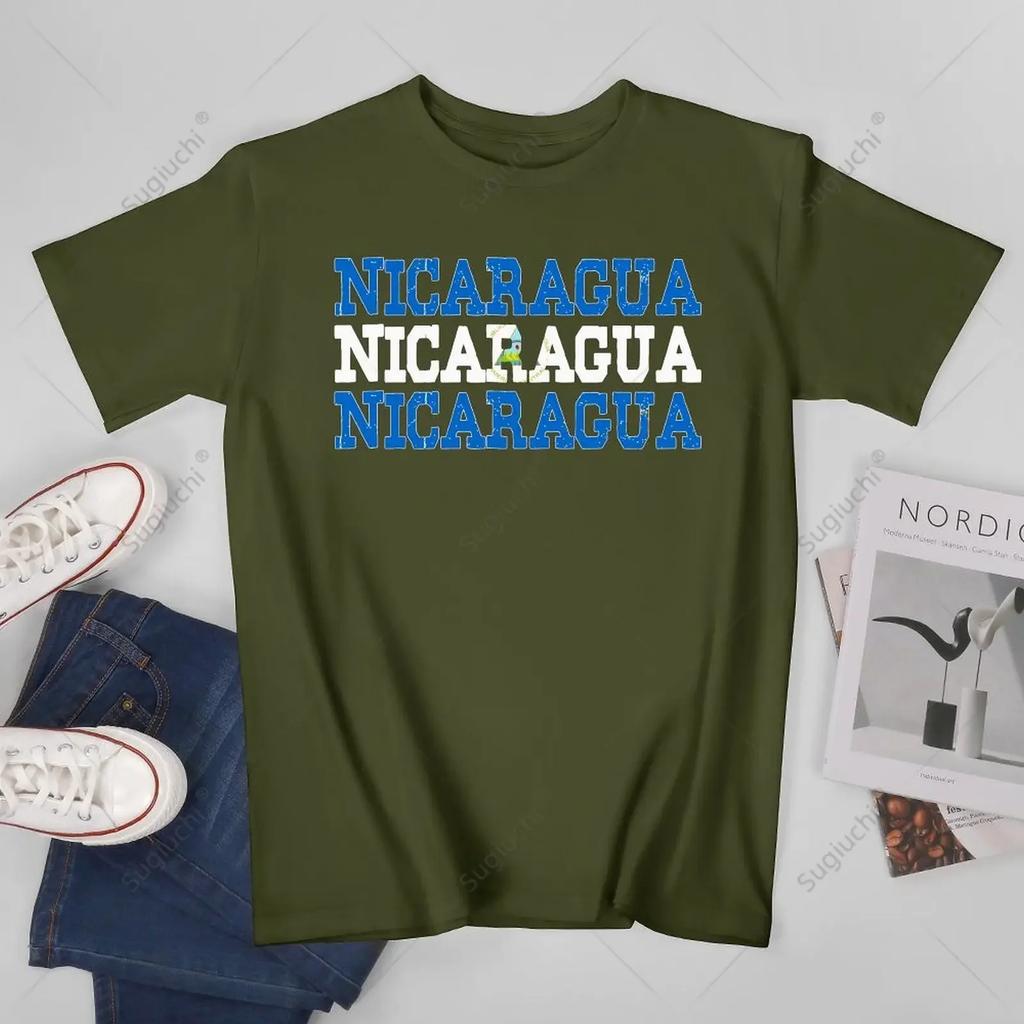Unisex Unisex Vintage Nicaragua Nicaraguan Nica Tshirt Tees T Shirts WoUnisex Boys 100 Cotton TShirt