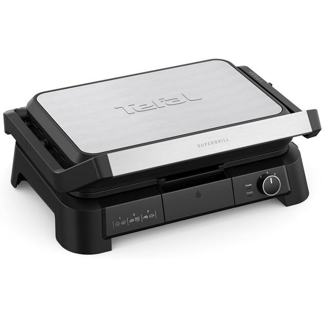 Гриль Tefal GC520D SuperGrill 3 in 1 XL (GC520DE0)