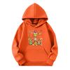 Child Fashion Lightweight Long Sleeve Pullover With Pockets  Print Hoodie