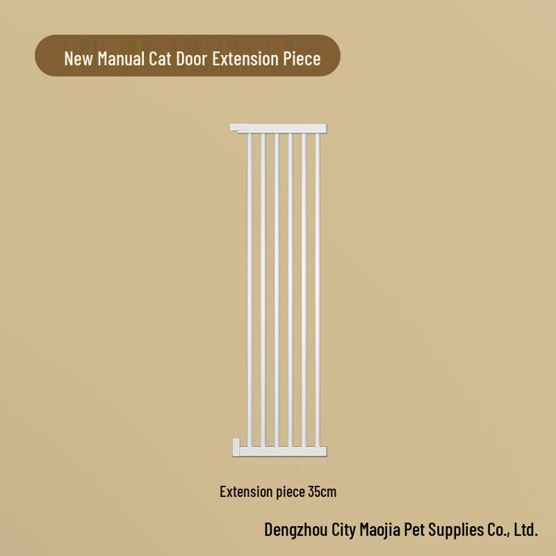 Large No-Drill Pet Gate: Dog Isolation, Cat Guardrail, and Anti-Cat Barrier