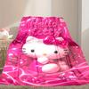1pc Snug Hello Kitty Blanket, Lightweight & Durable Print Blanket, Perfect for Home, Couch, Bed, Picnic, Travel, Office