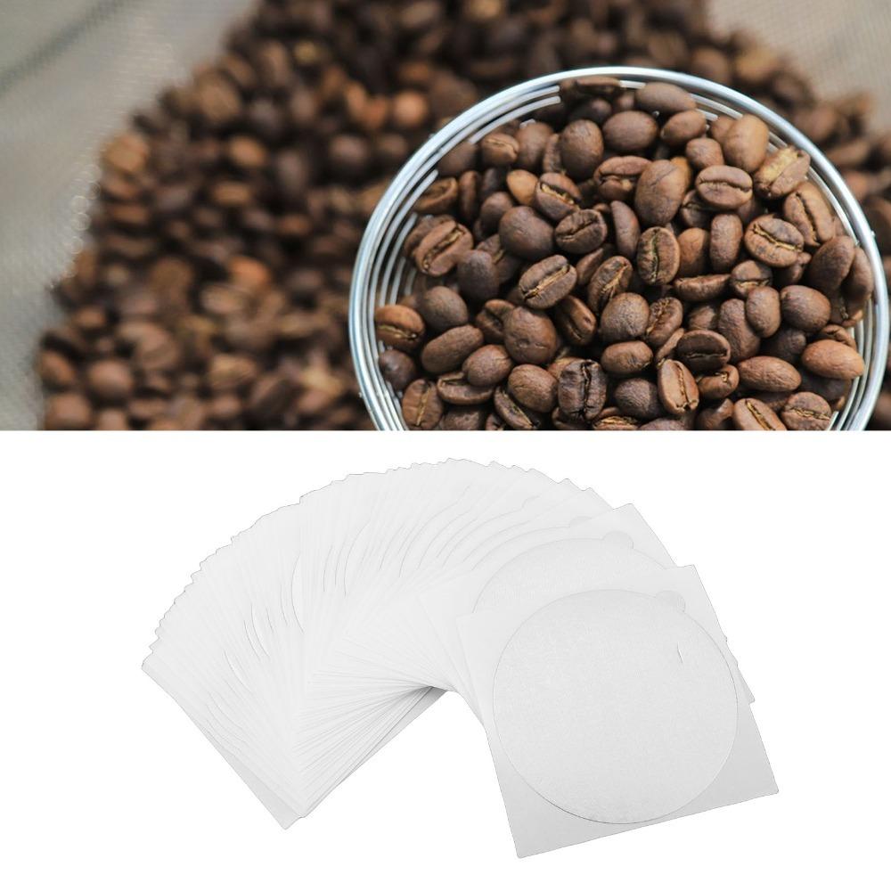 50pcs set White Foil Seal Covers Self-Adhesive Self Adhesive Lids Aluminum Foil Lids Yogurt Cups