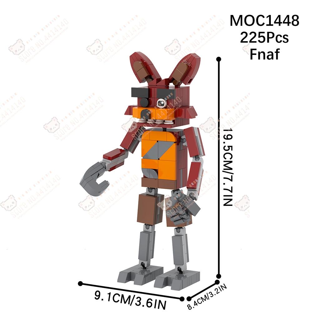 Серия Игр Хоррор Персонаж MOC Строительные Блоки DIY Полуночный Медведь Цветные Куклы Украшение Модель Сборные Кубики Игрушки Для Детей