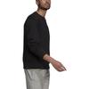 Adidas Sweatshirts Men's Black Crew Neck Moderate Regular H45395