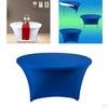 Cocktail Spandex Table Cover Fitted Elastic Tablecloth for Round Tables