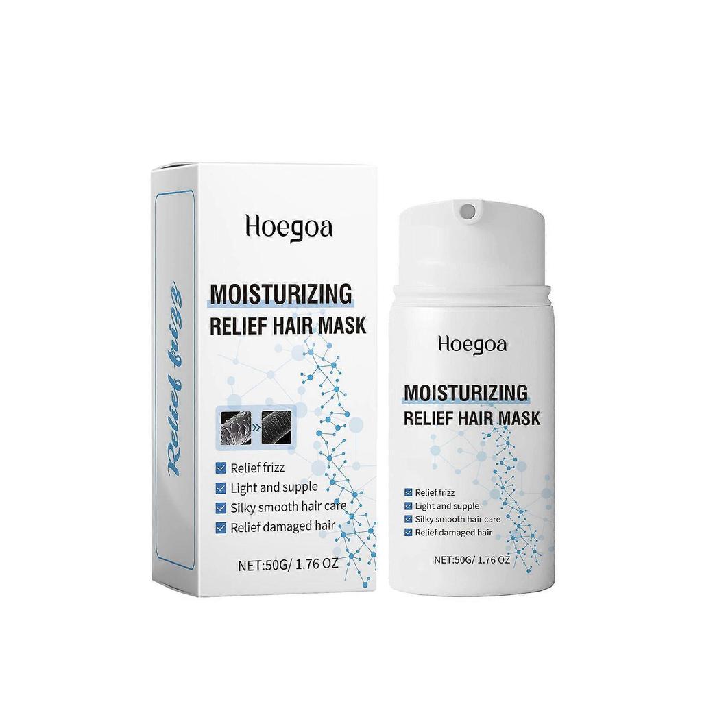 Hoegoa Hair Repair Mask Nourishes Hair, Moisturizes And Hydrates Hair Care, Softens And Fluffs Hair Essence