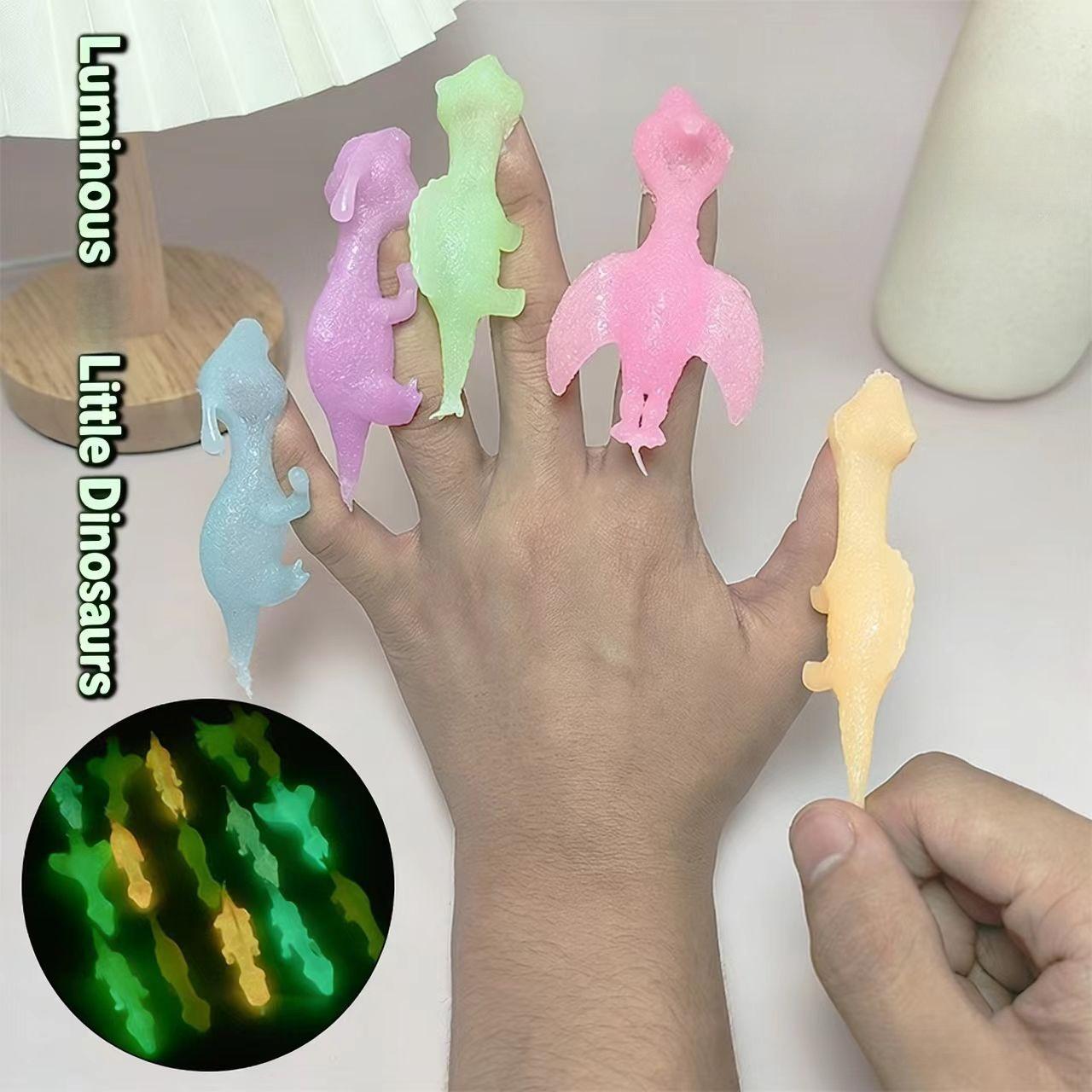 Linyi Toy Unisex Kids Dark 5-20Pcs High-Quality Colorful High-Quality Finger High-Quality Catapult High-Quality Noctilucent High-Quality Dinosaur High-Quality Games