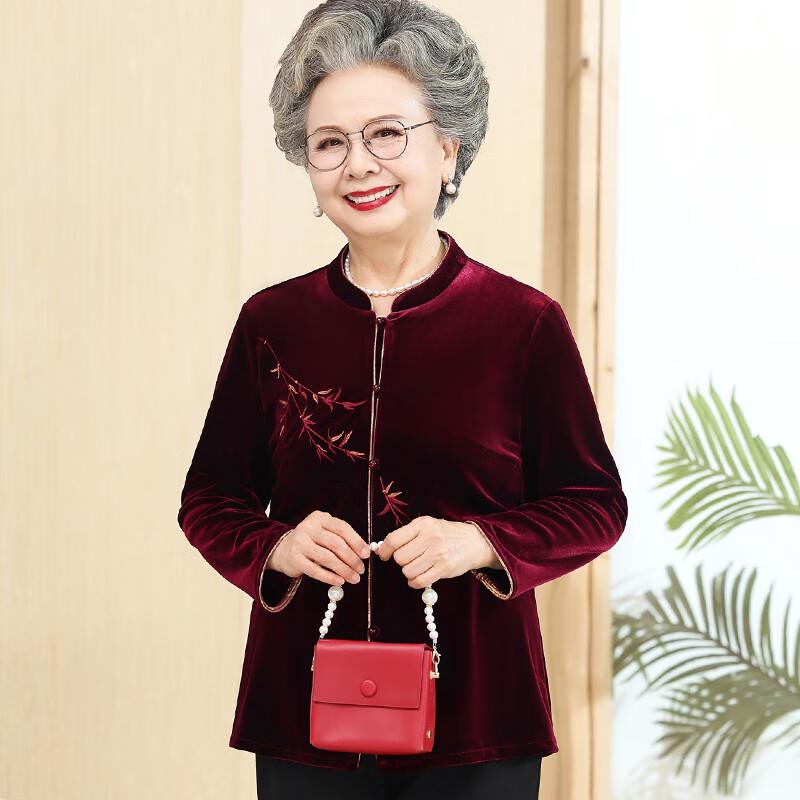 

Женская осенняя блузка-кардиган Kabo Fei из золотого бархата с цветочным принтом 4XL (135-150 catties)