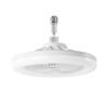 LED Bulb Ceiling Fan with Modern Minimalist Design for Living Room or Balcony