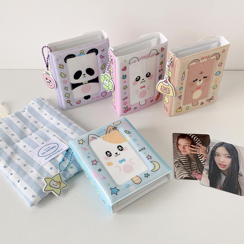 Decoration ID Photo Photocard Frame PVC Card Cover Idol Card Display Protector  Friends