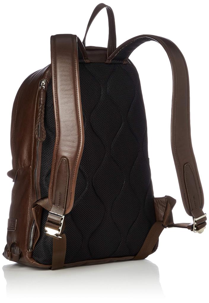 P.I.D. Nemus PAQ101 Genuine Leather Backpack, Chocolate