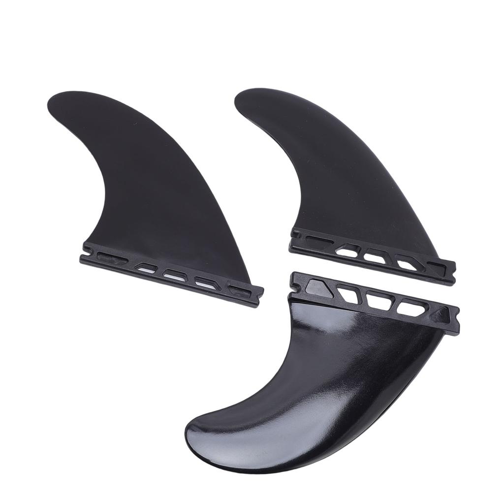 Surfboard Fins Set of 3 Sturdy PVC   for Longboard Shortboard Stand Up Paddle Board