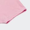 Adidas Solid Color Round Neck Pullover Short Sleeve Raglan T-Shirt Women Tops Pink HB1202